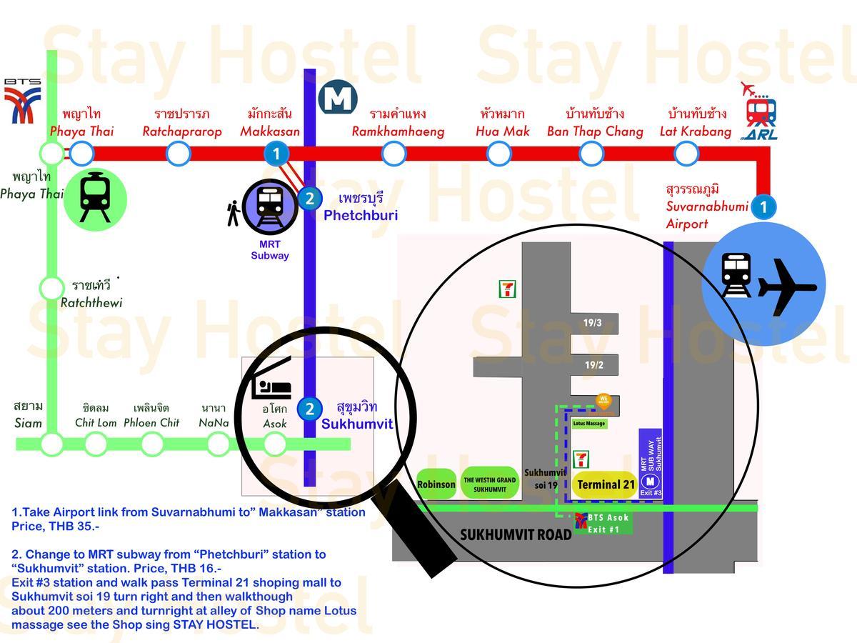 Stay Hostel Банкок Екстериор снимка